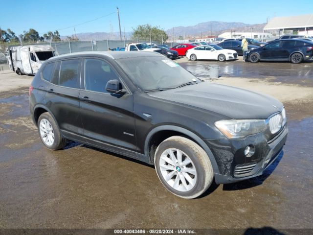 bmw x3 2016 5uxwz7c56g0m83602