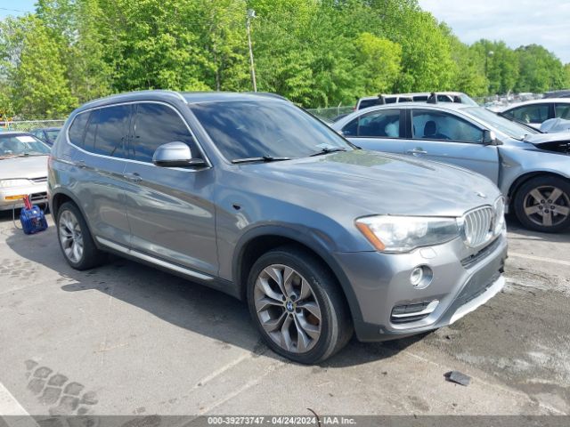 bmw x3 2017 5uxwz7c57h0u46544