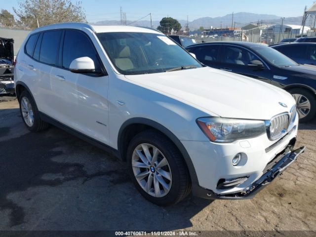 bmw x3 2016 5uxwz7c58g0r31760