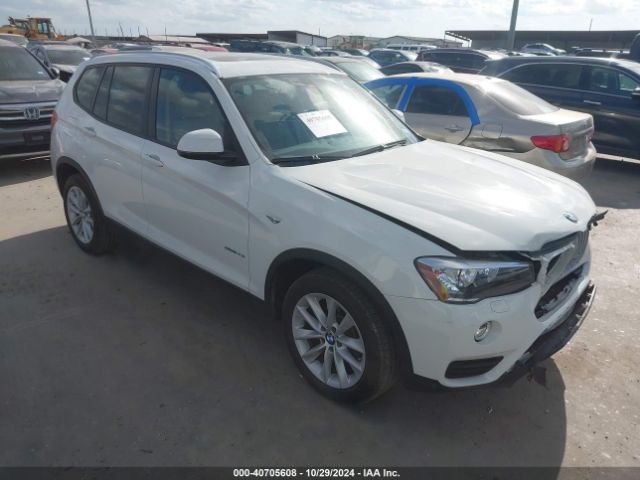 bmw x3 2016 5uxwz7c59g0m83660