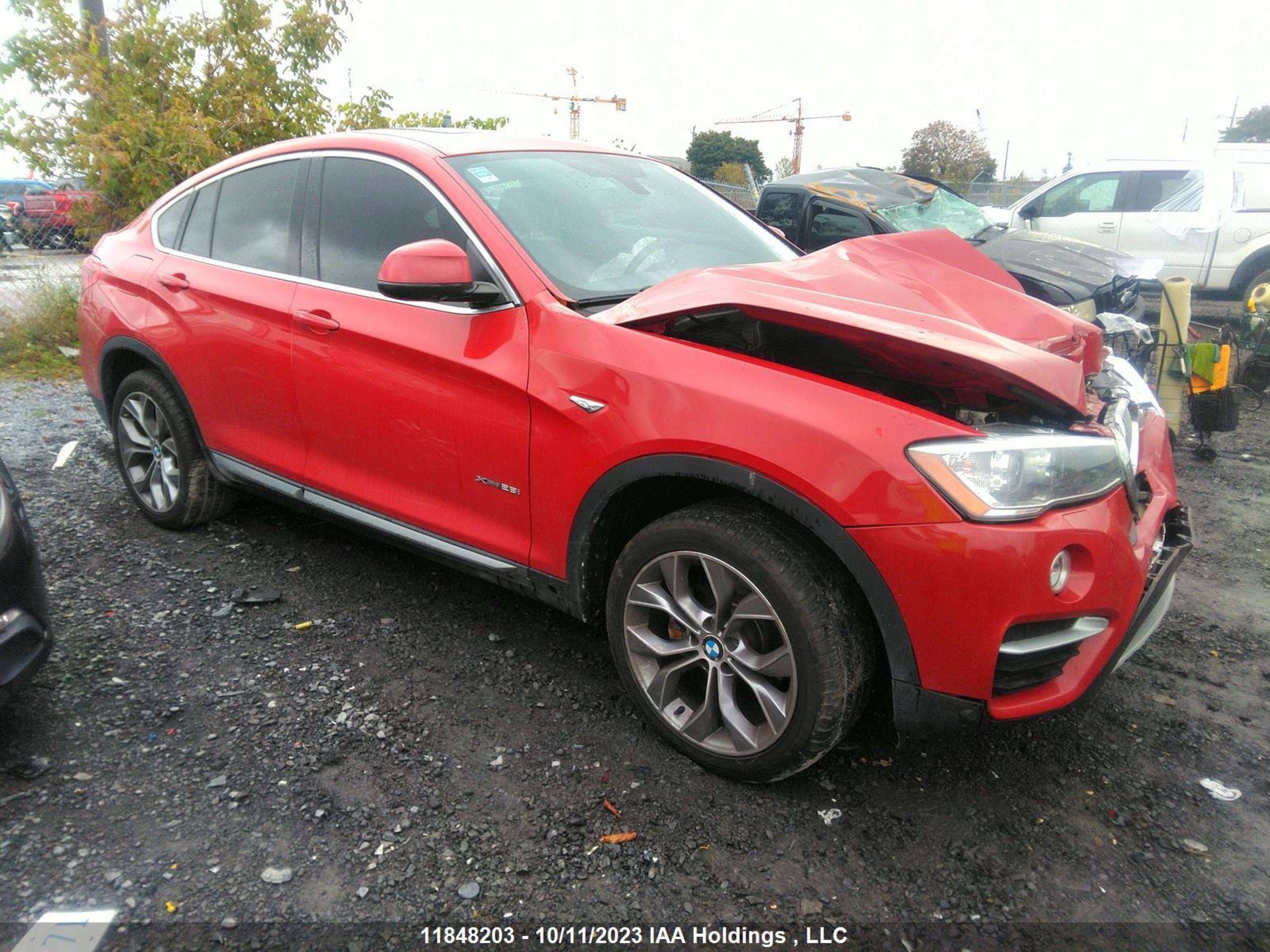 bmw x4 2016 5uxxw3c54g0r22317