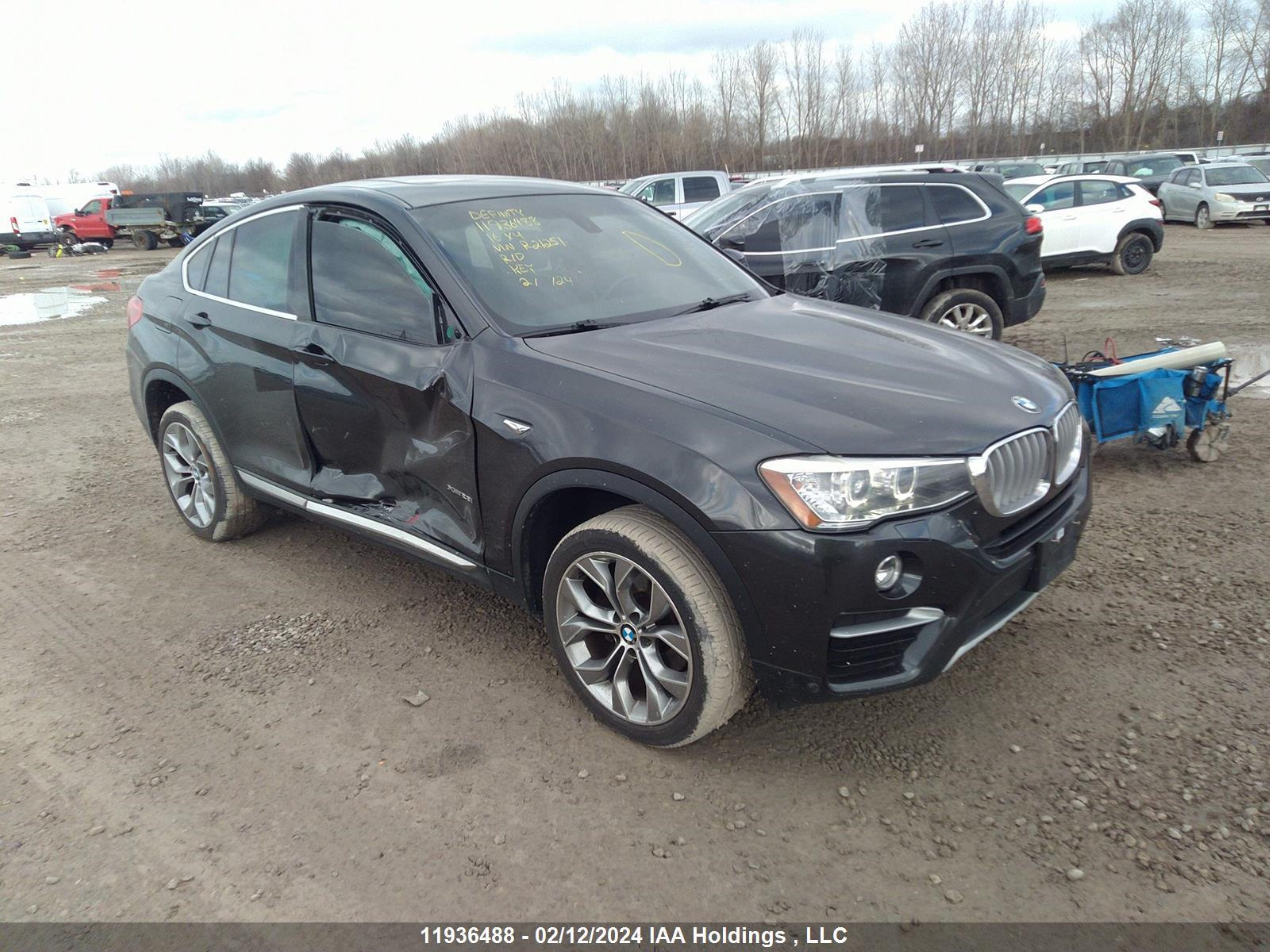 bmw x4 2016 5uxxw3c56g0r21251