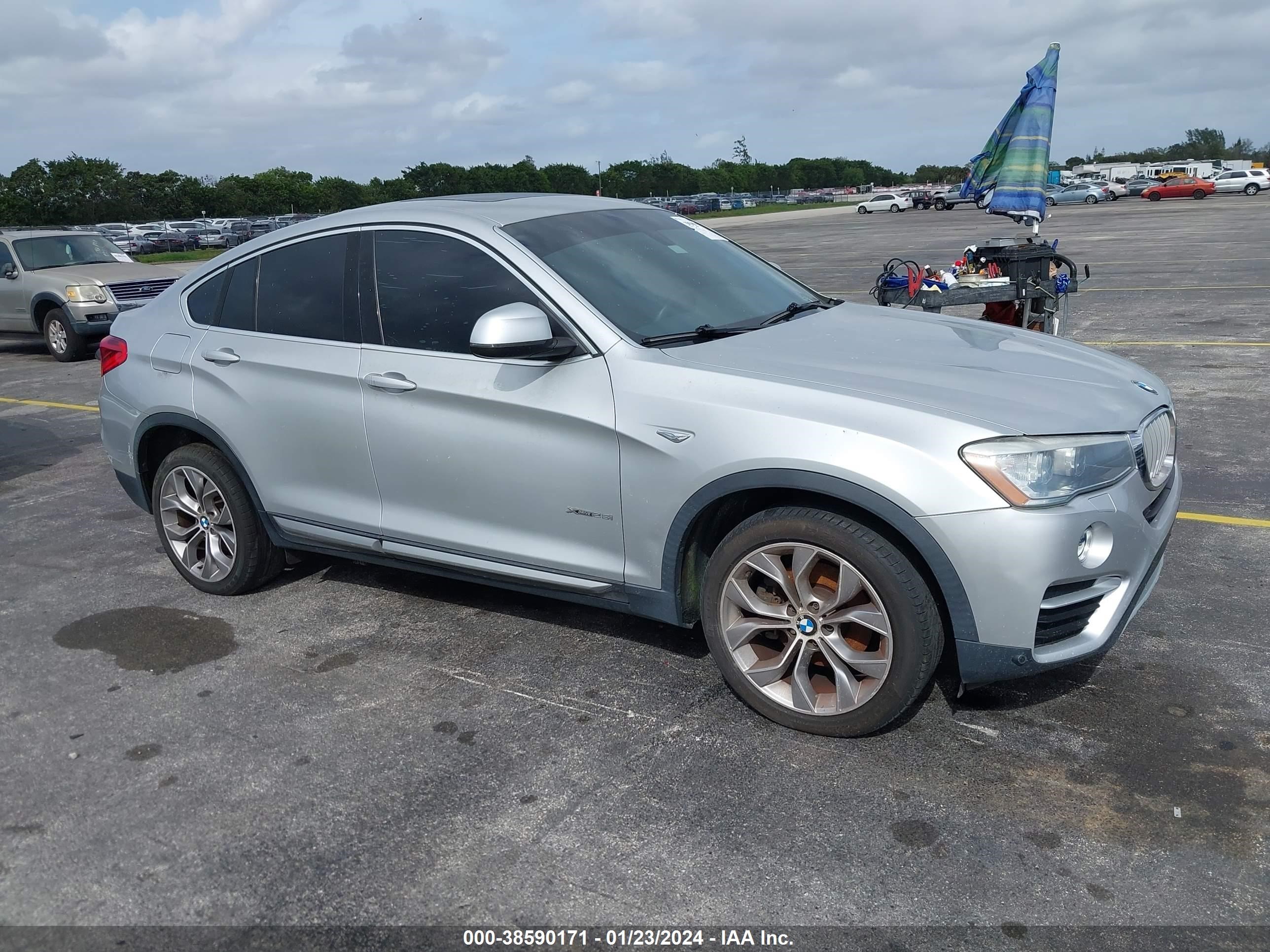 bmw x4 2016 5uxxw3c57g0r22408