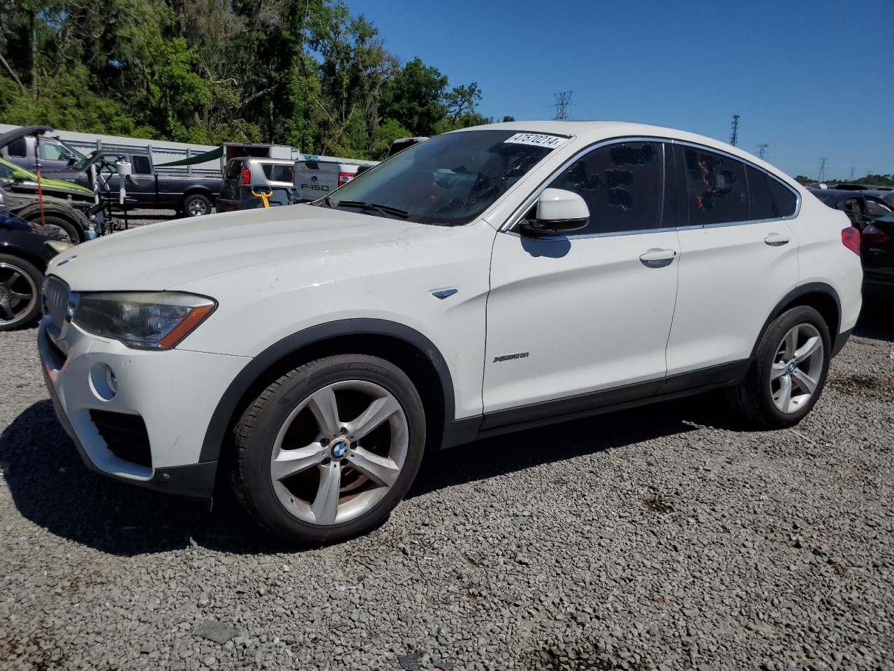 bmw x4 2016 5uxxw3c59g0r19106