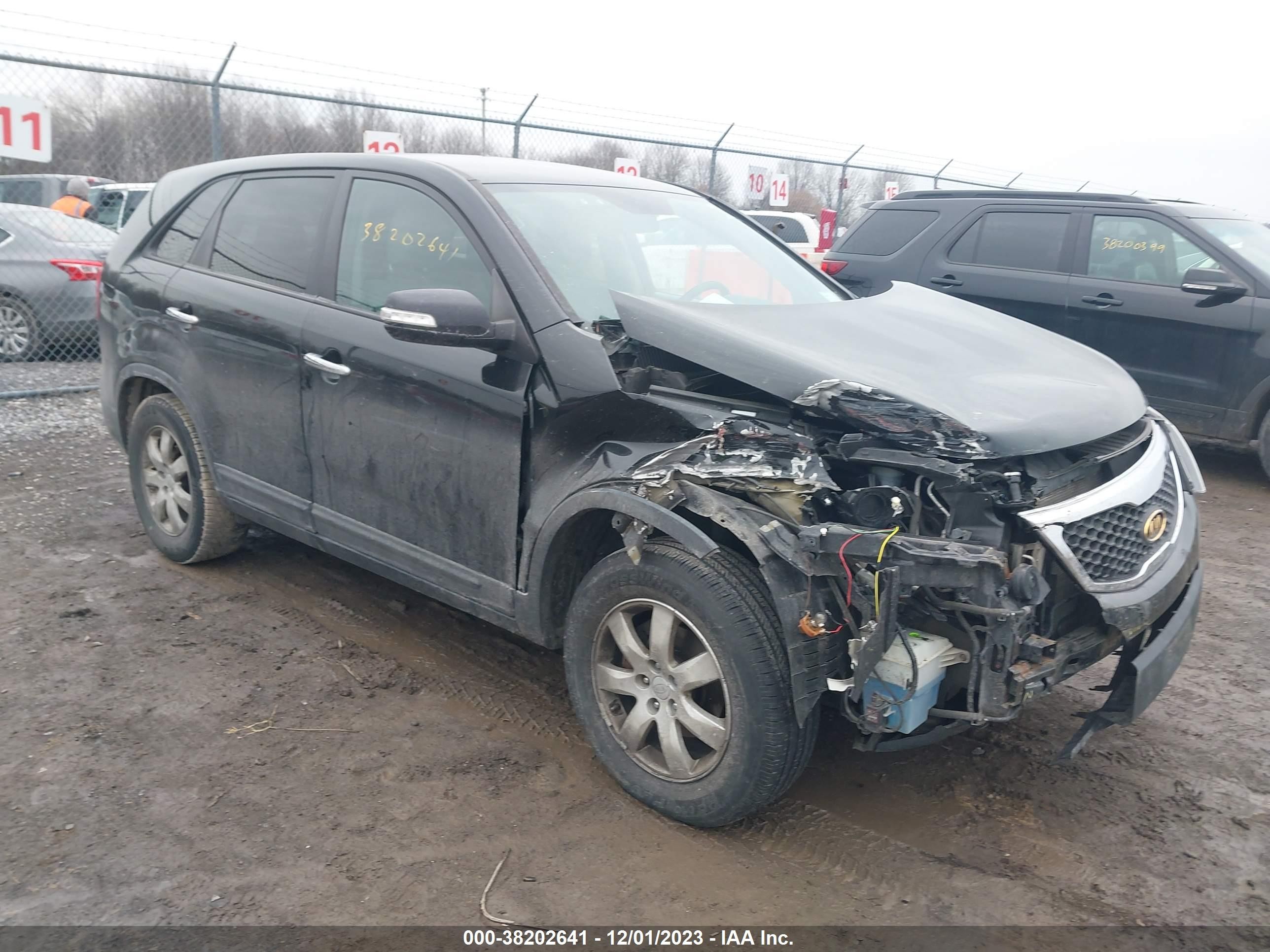 kia sorento 2011 5xykt3a10bg062567