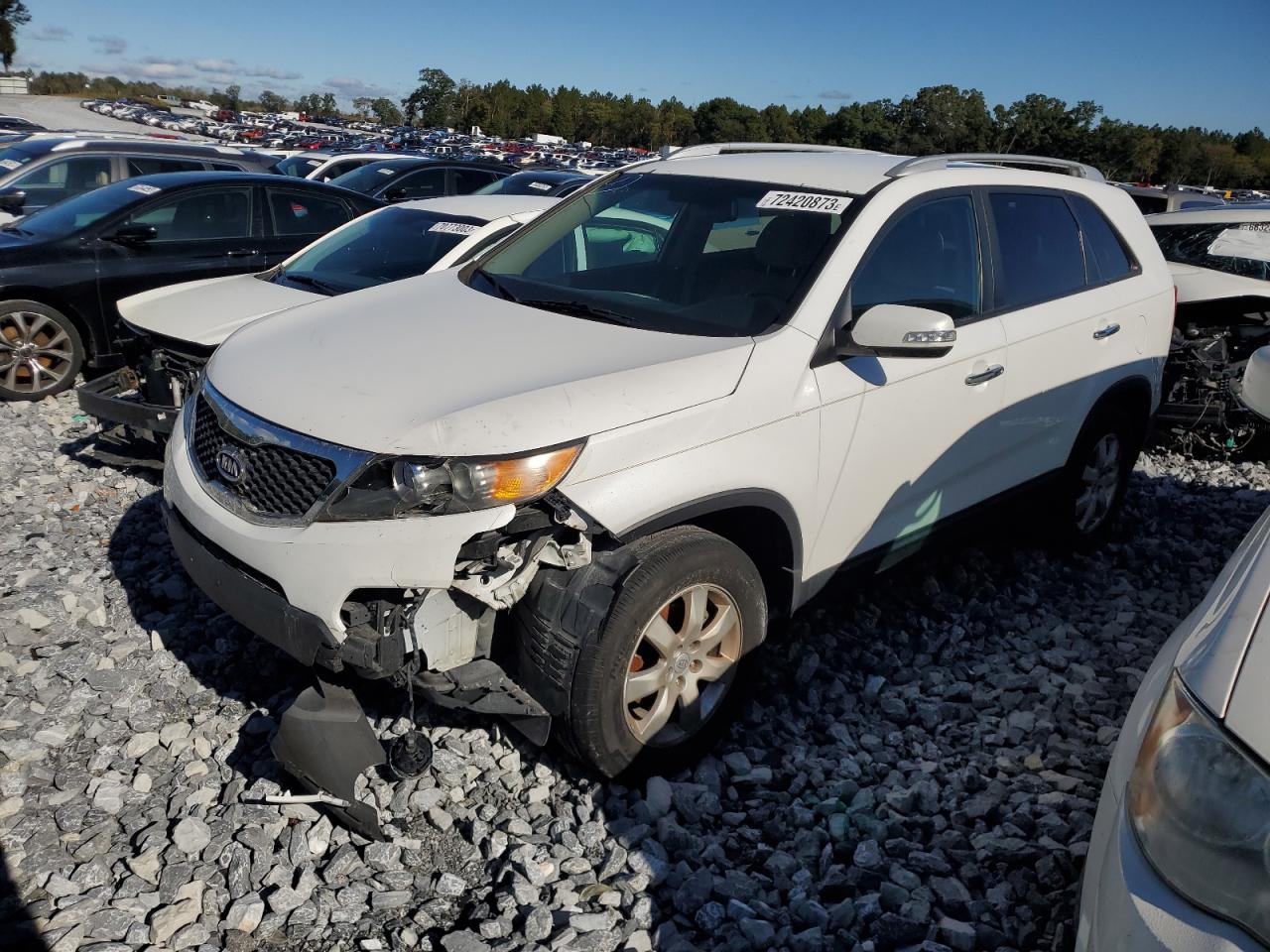 kia sorento 2011 5xykt3a11bg135672