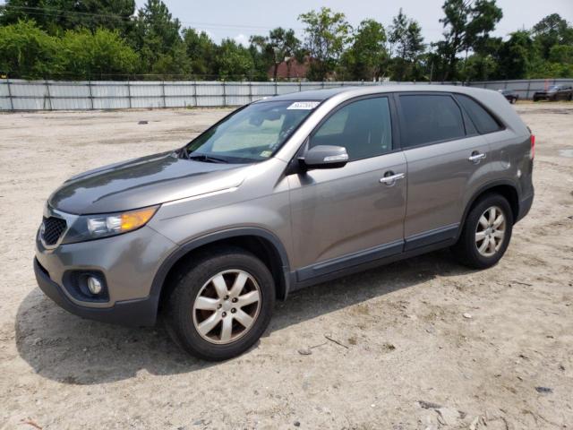 kia sorento lx 2013 5xykt3a14dg378458