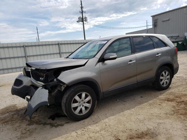 kia sorento lx 2013 5xykt3a15dg333593