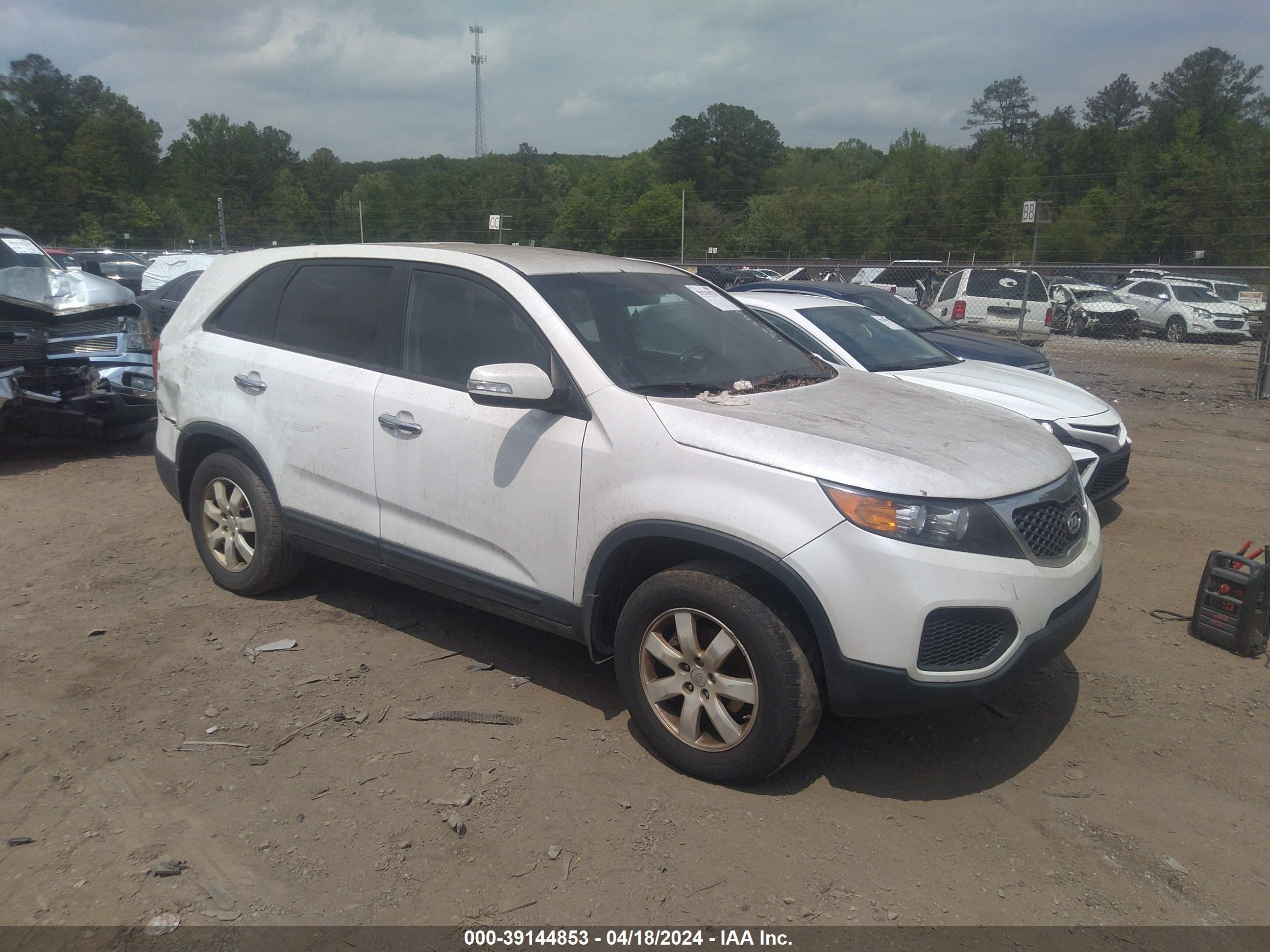 kia sorento 2011 5xykt3a17bg158826