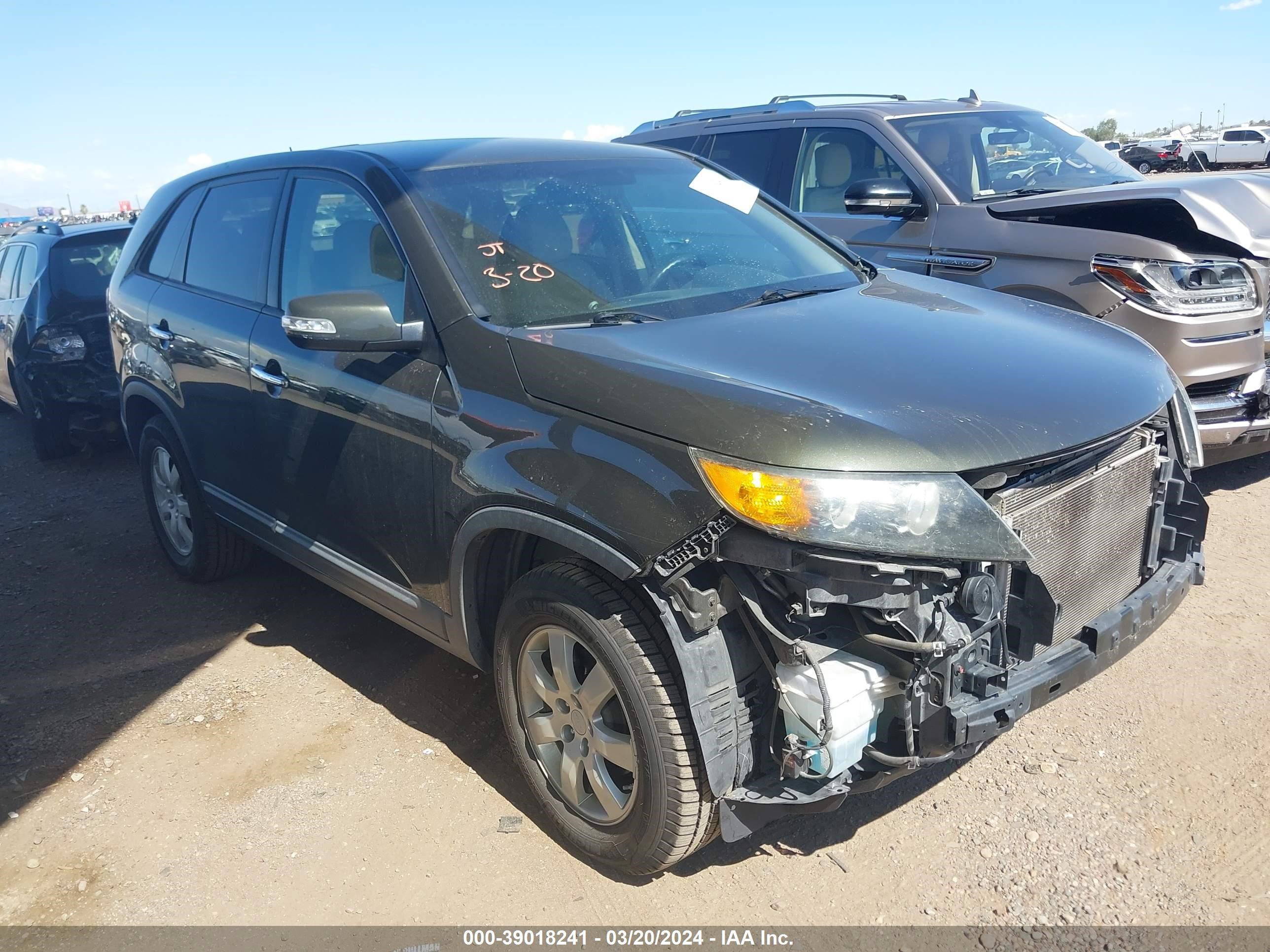 kia sorento 2011 5xykt3a17bg175142