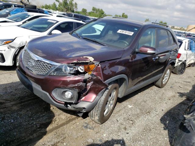 kia sorento lx 2013 5xykt3a60dg383796