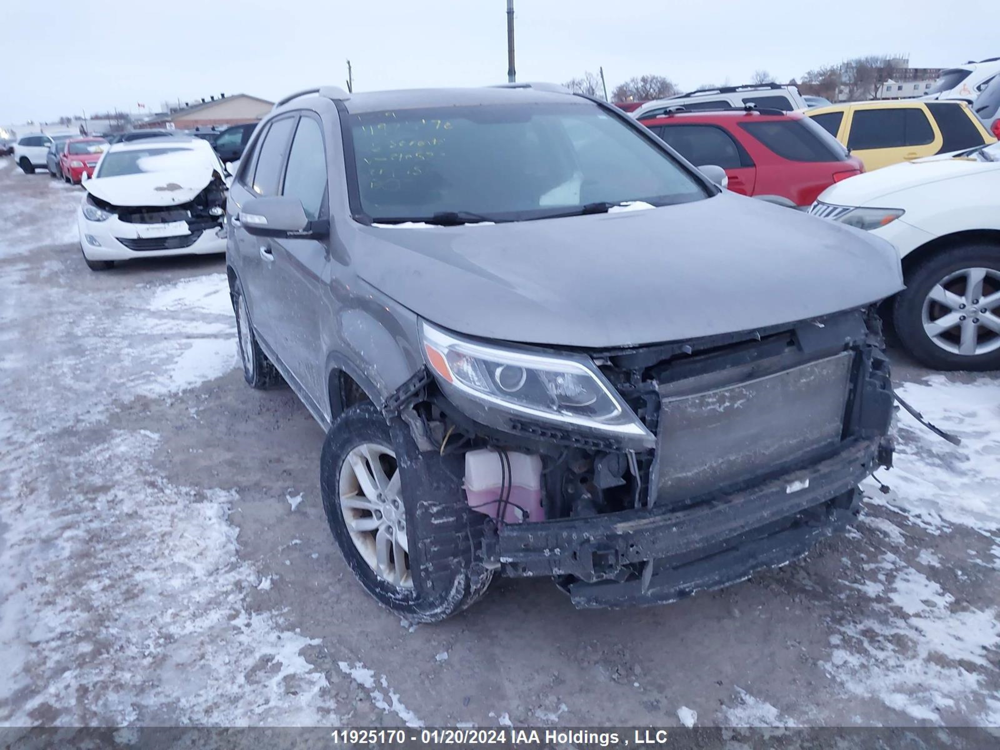 kia sorento 2015 5xykt3a60fg610522