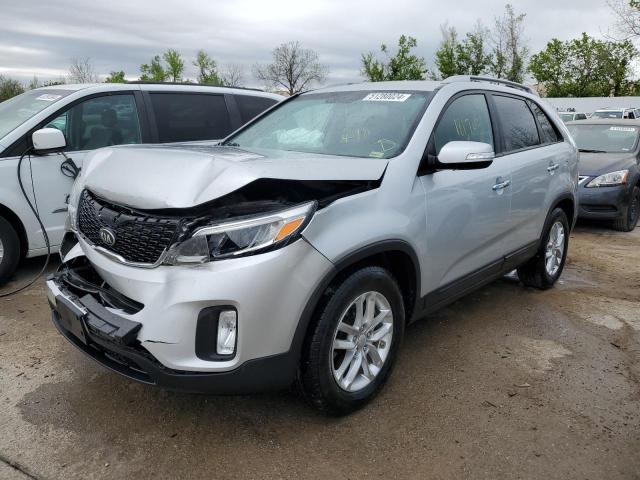 kia sorento lx 2014 5xykt3a61eg435678