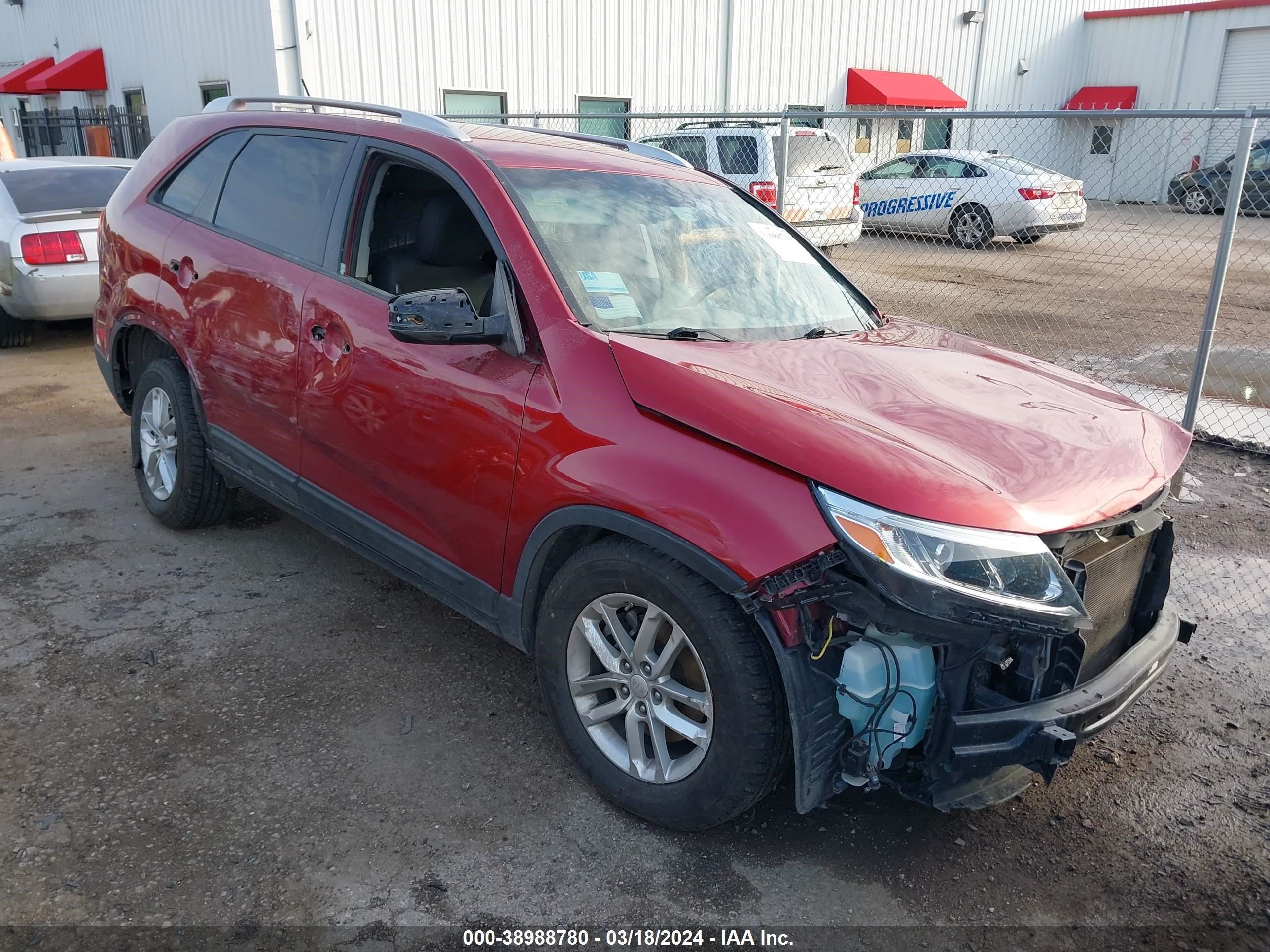 kia sorento 2014 5xykt3a61eg518236