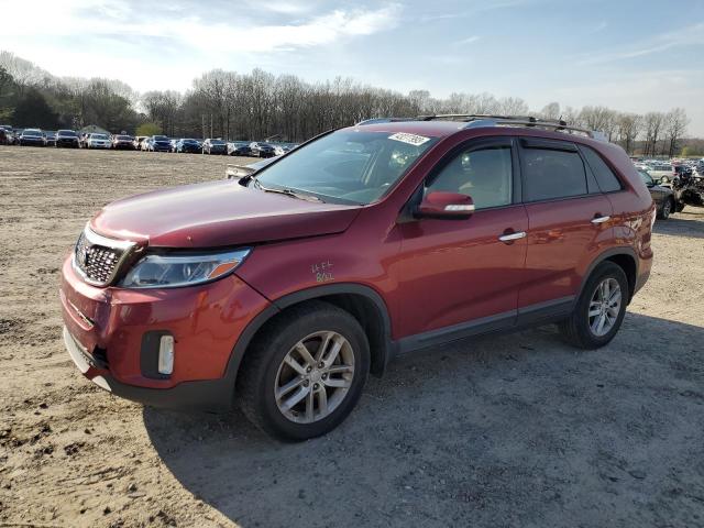 kia sorento lx 2014 5xykt3a61eg537675