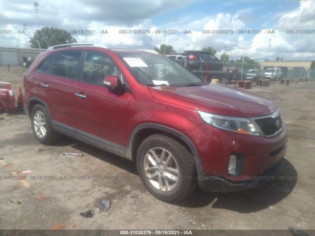 kia sorento 2015 5xykt3a61fg620394