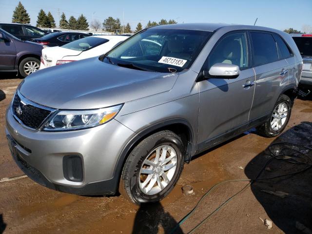 kia sorento lx 2014 5xykt3a62eg427900