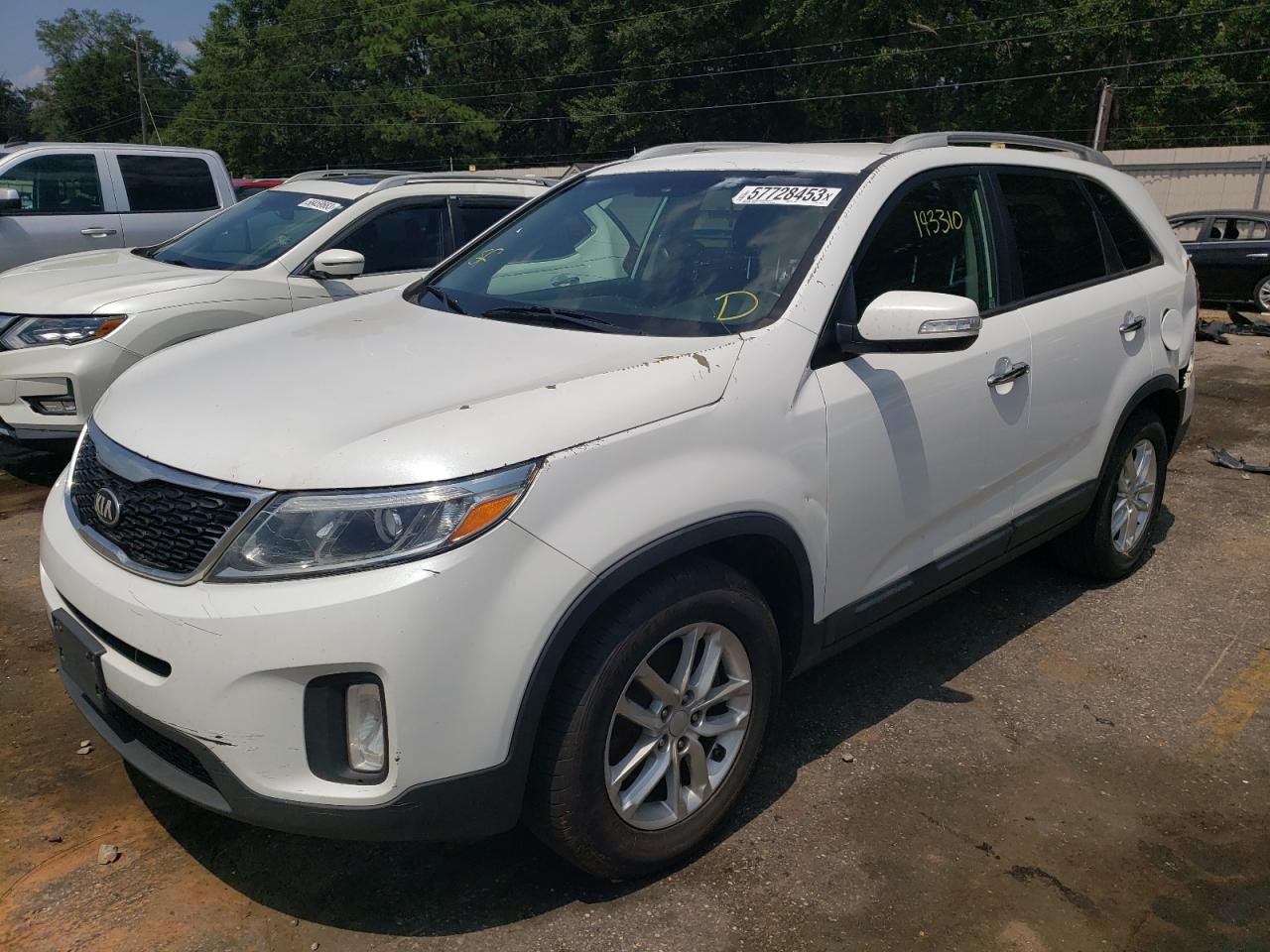 kia sorento 2014 5xykt3a62eg439142