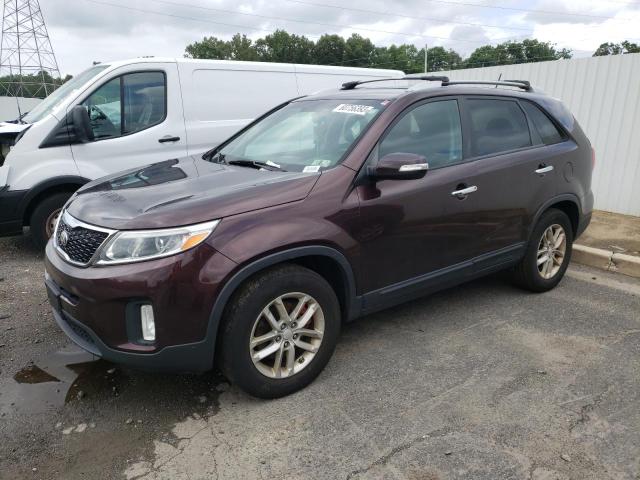 kia sorento lx 2014 5xykt3a62eg449590