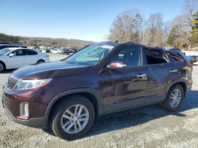 kia sorento lx 2014 5xykt3a63eg456273