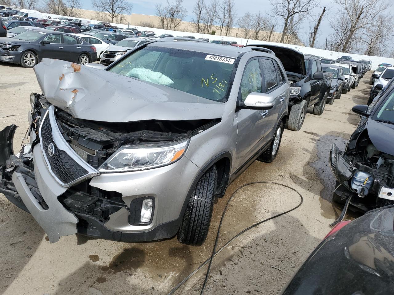 kia sorento 2015 5xykt3a63fg662324