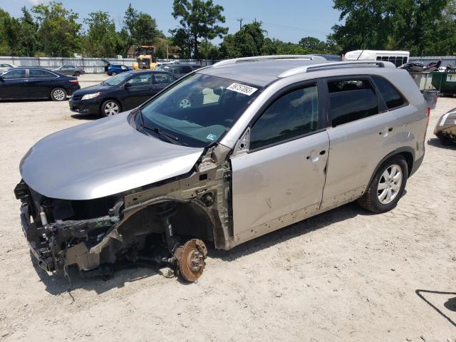 kia sorento lx 2013 5xykt3a65dg384412