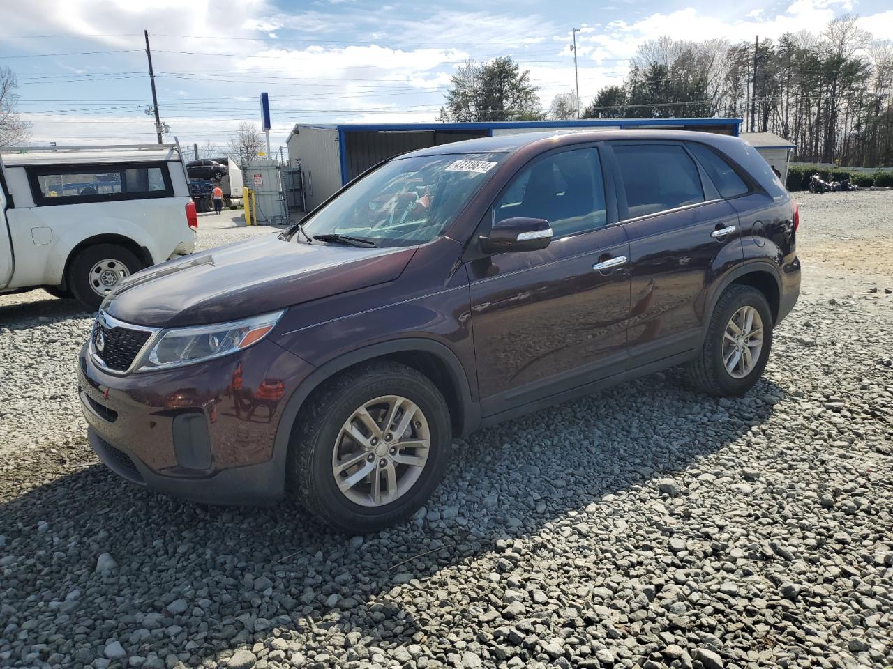 kia sorento 2014 5xykt3a65eg514576