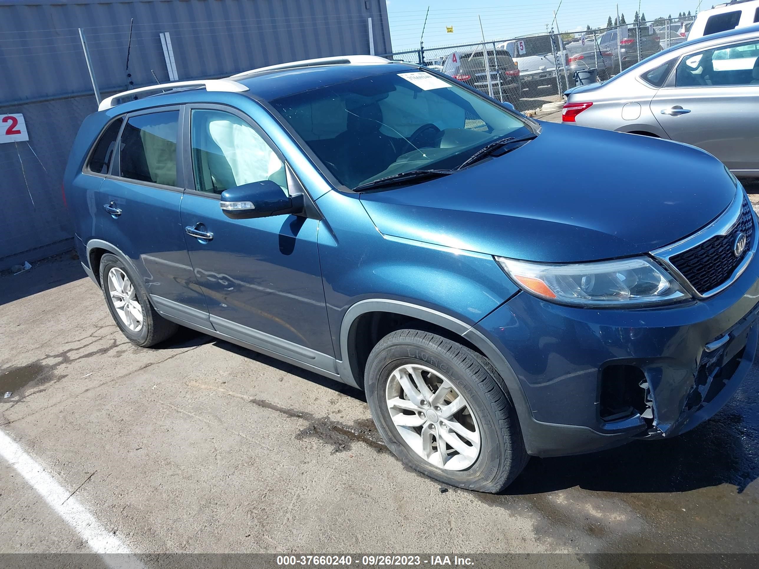 kia sorento 2014 5xykt3a68eg439100