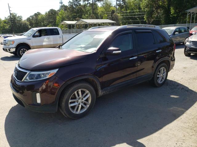 kia sorento lx 2014 5xykt3a69eg499466