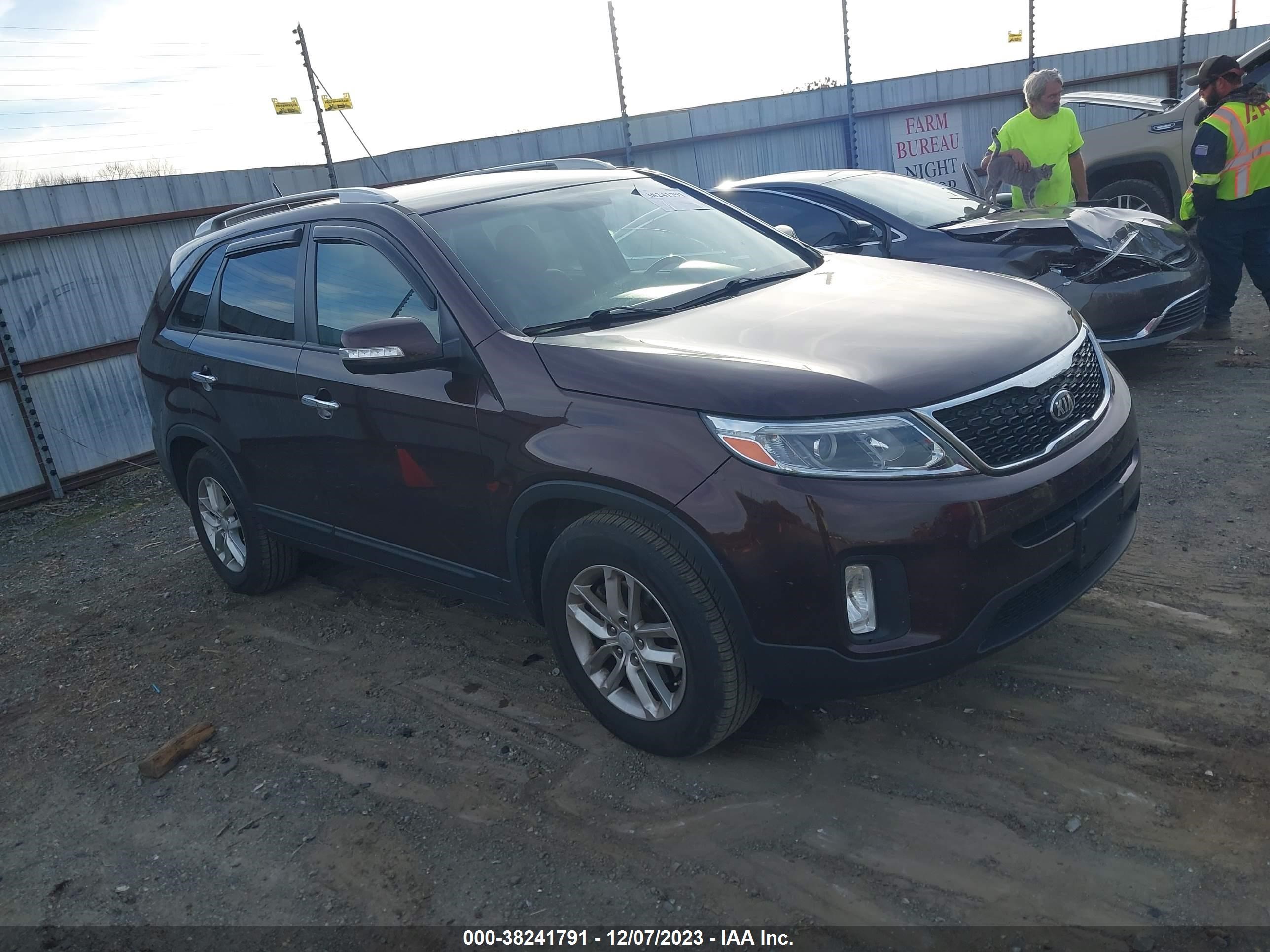 kia sorento 2015 5xykt3a6xfg641423