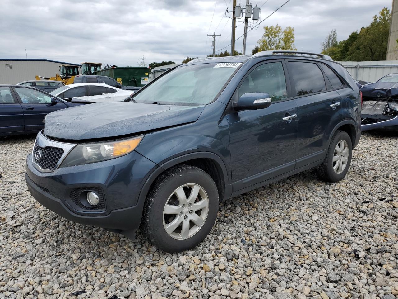 kia sorento 2011 5xykt4a13bg019976