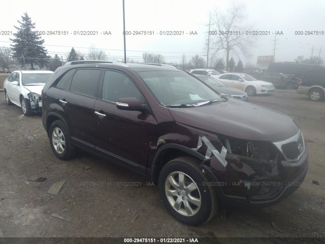 kia sorento 2011 5xykt4a19bg184012