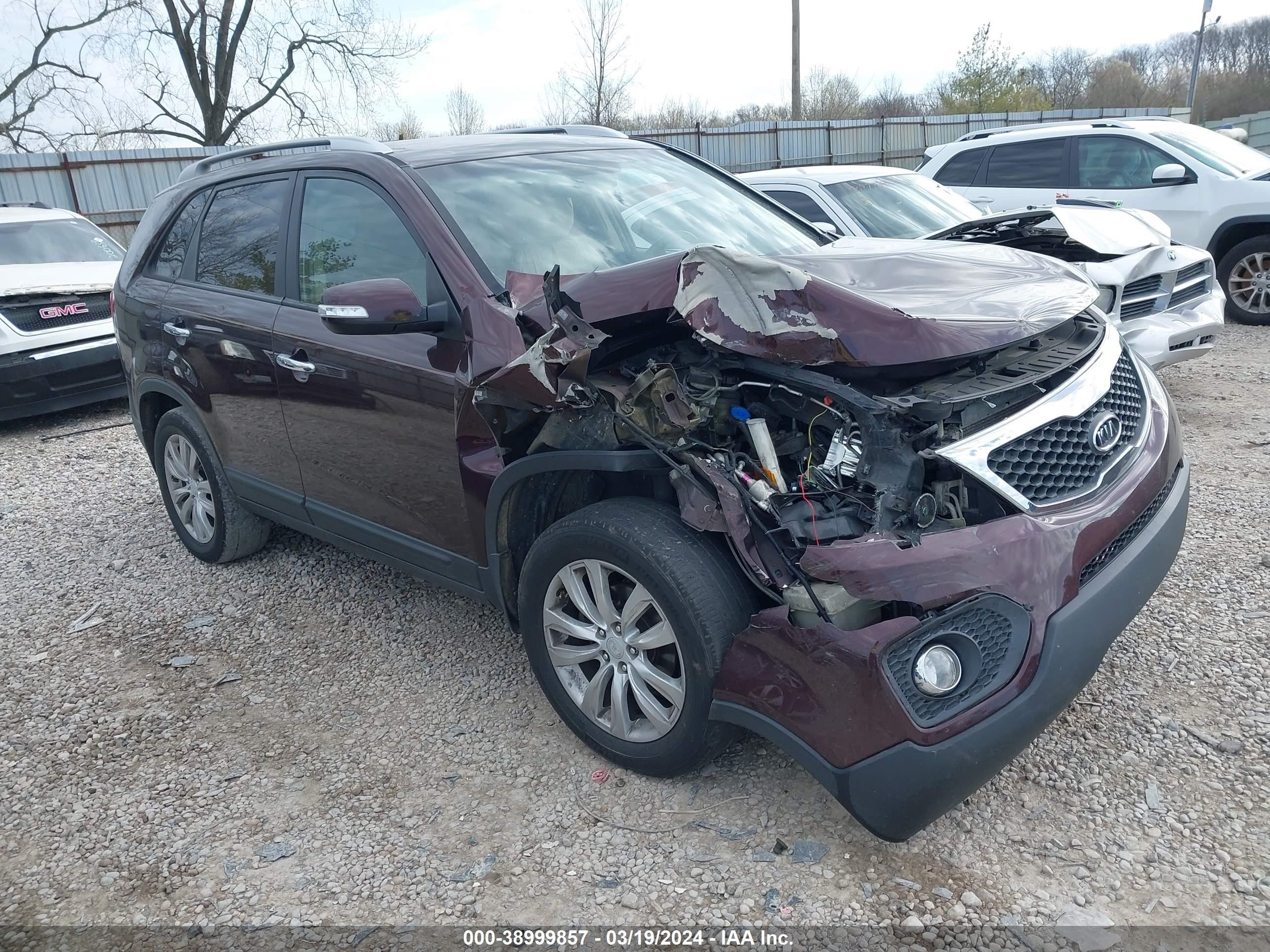 kia sorento 2011 5xykt4a20bg066391