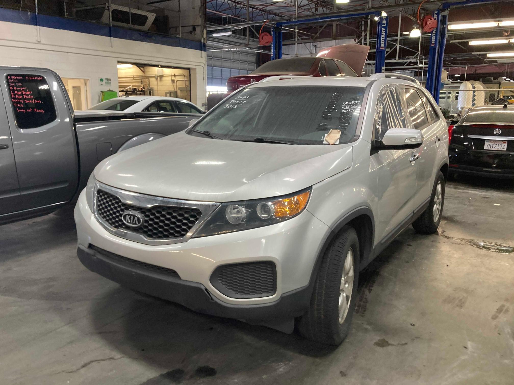 kia sorento lx 2013 5xykt4a23dg349242