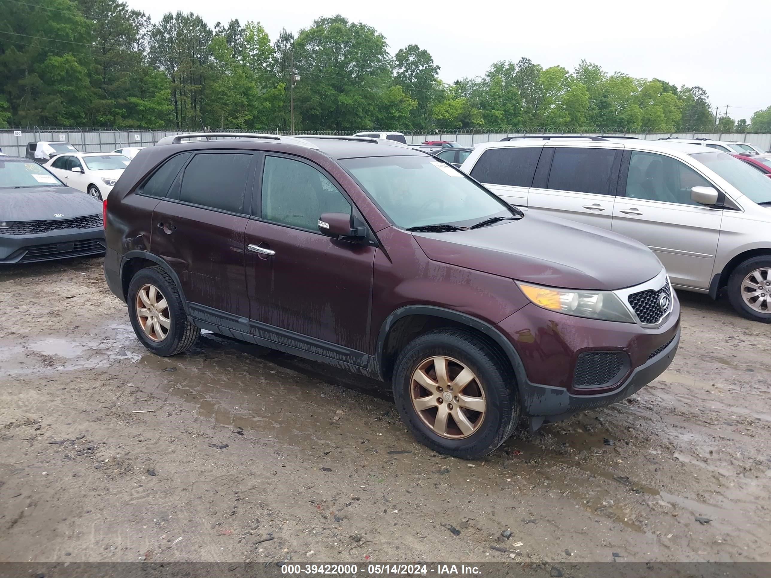 kia sorento 2011 5xykt4a25bg124009