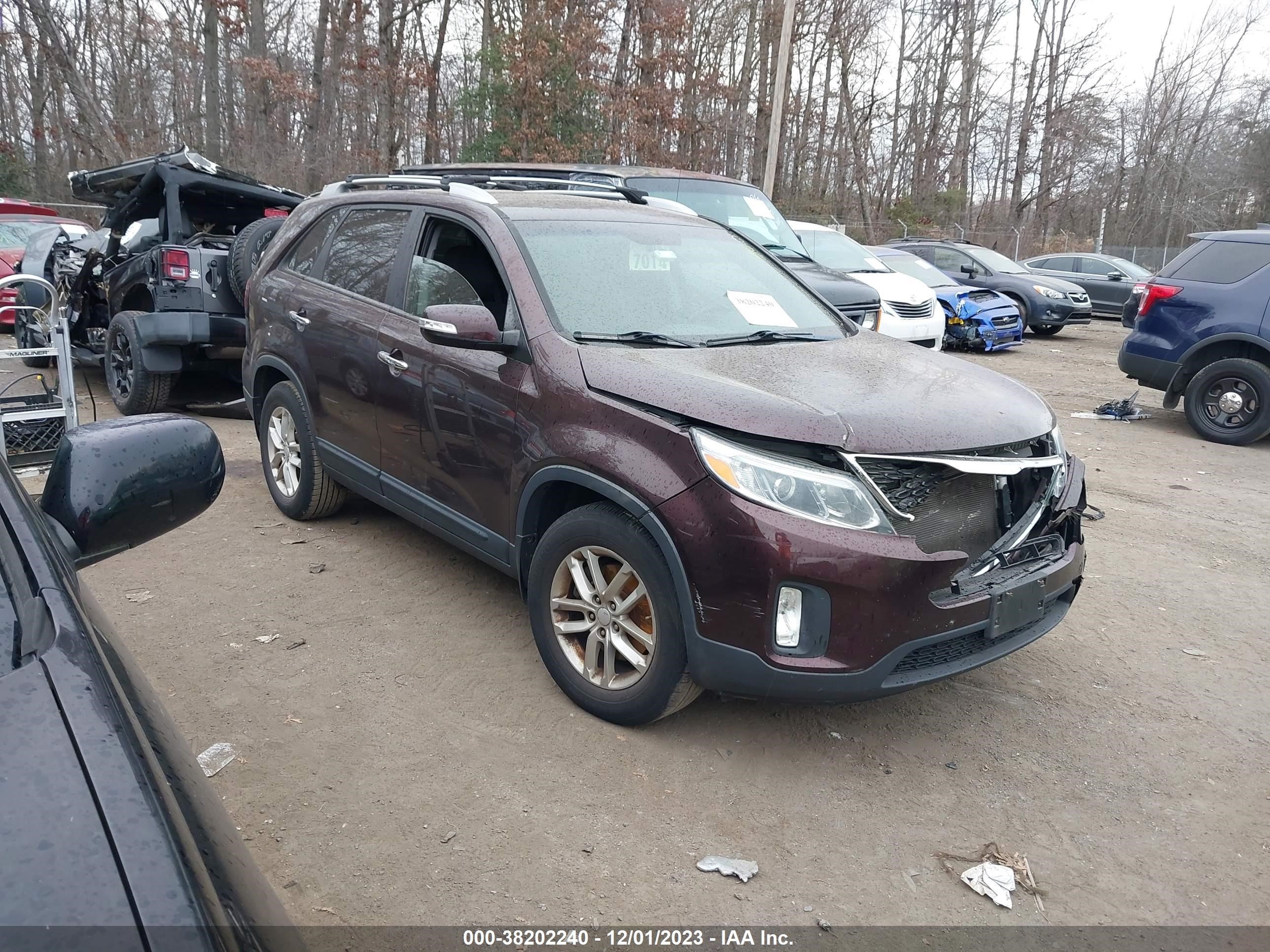 kia sorento 2015 5xykt4a67fg578920