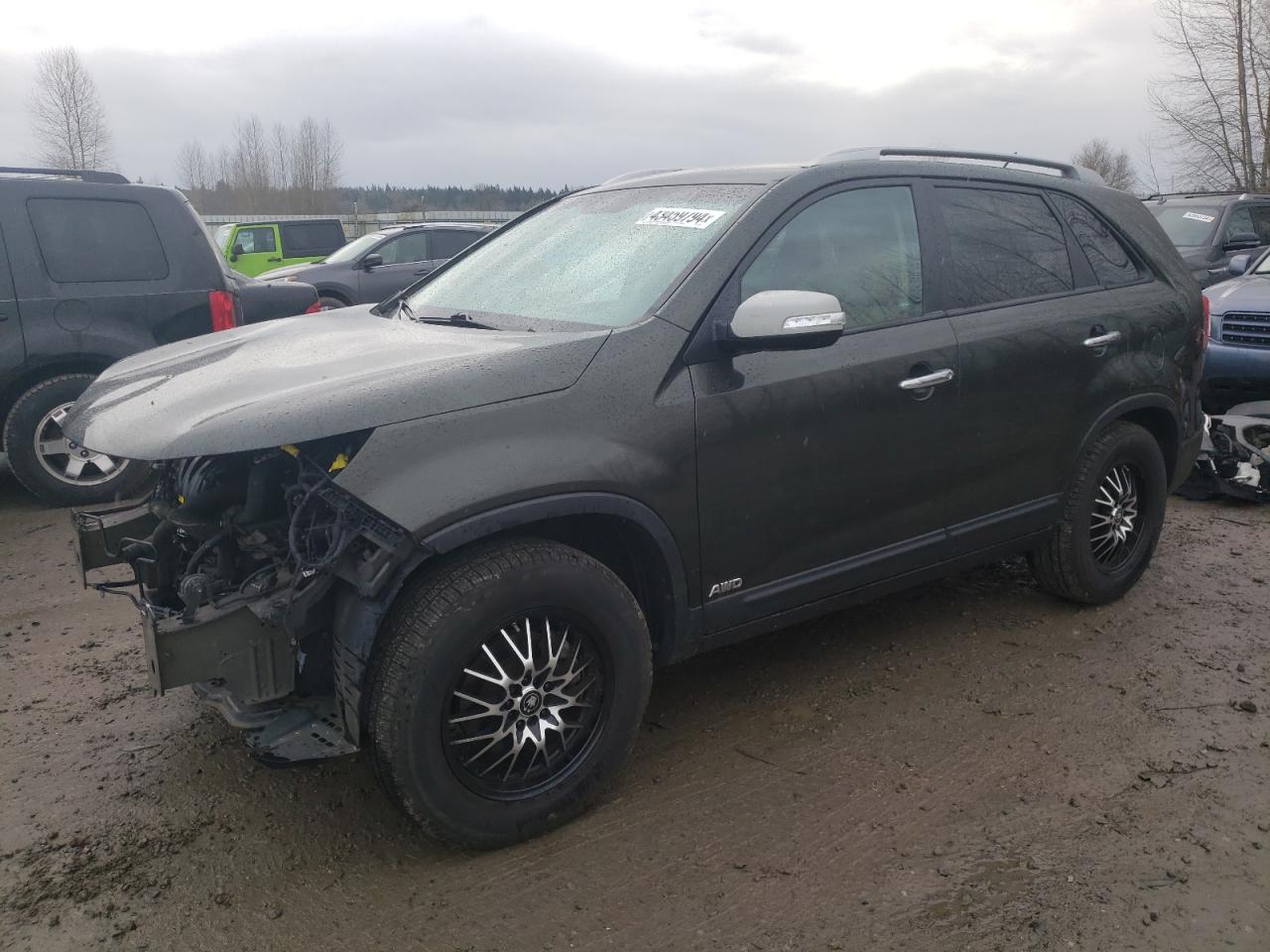 kia sorento 2013 5xyktca61dg318875