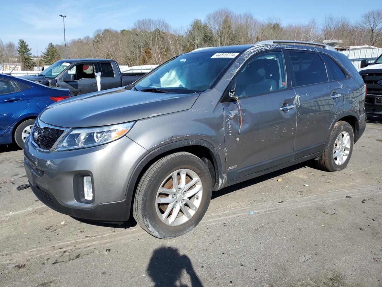 kia sorento 2014 5xyktca61eg450150