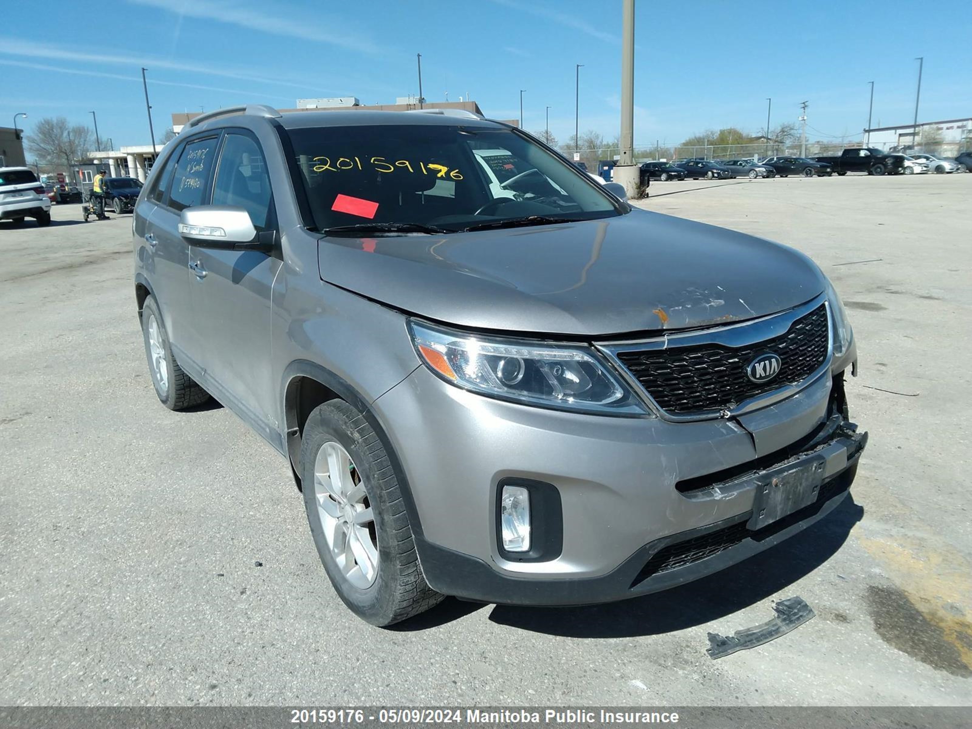 kia sorento 2014 5xyktca62eg524420