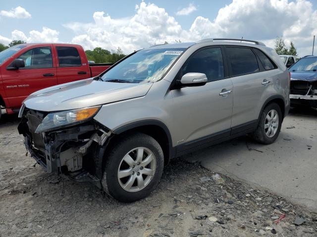 kia sorento lx 2013 5xyktca63dg414765