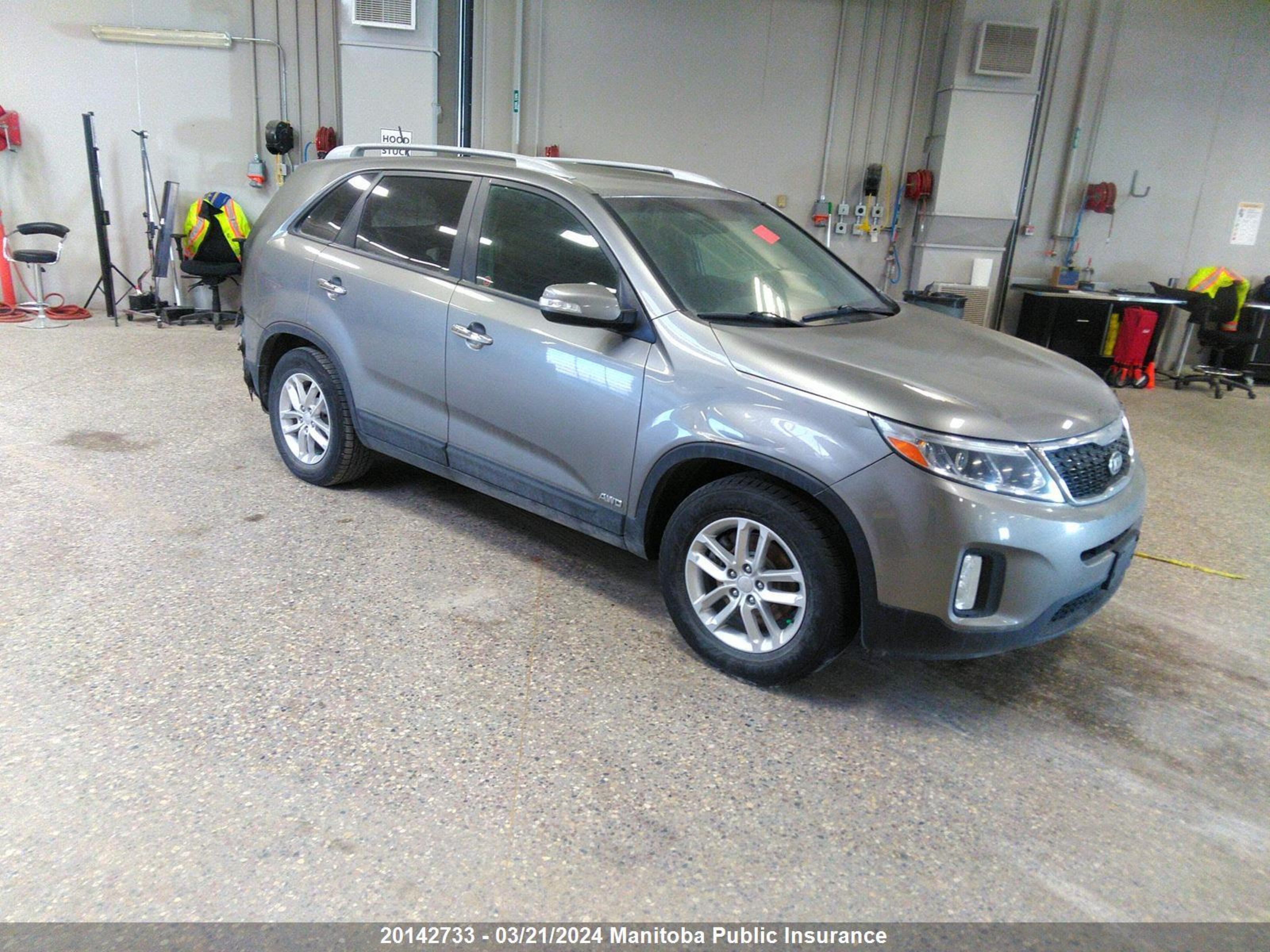 kia sorento 2014 5xyktca63eg474868