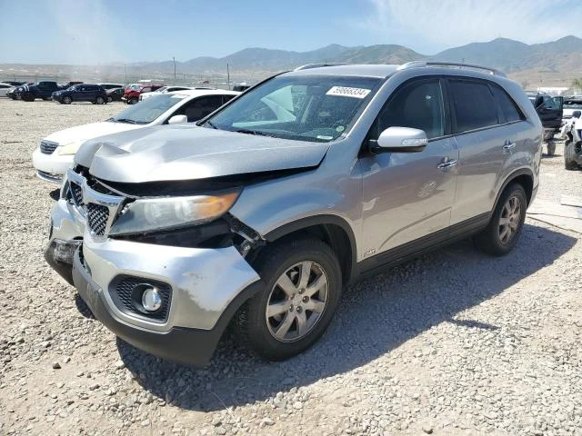 kia sorento lx 2013 5xyktca64dg411535