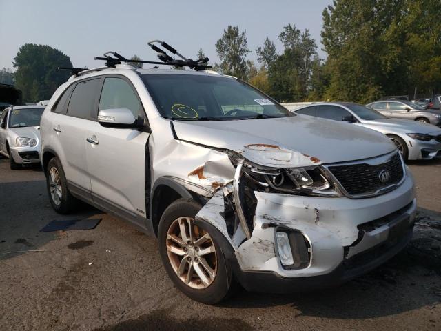 kia sorento lx 2014 5xyktca64eg476113