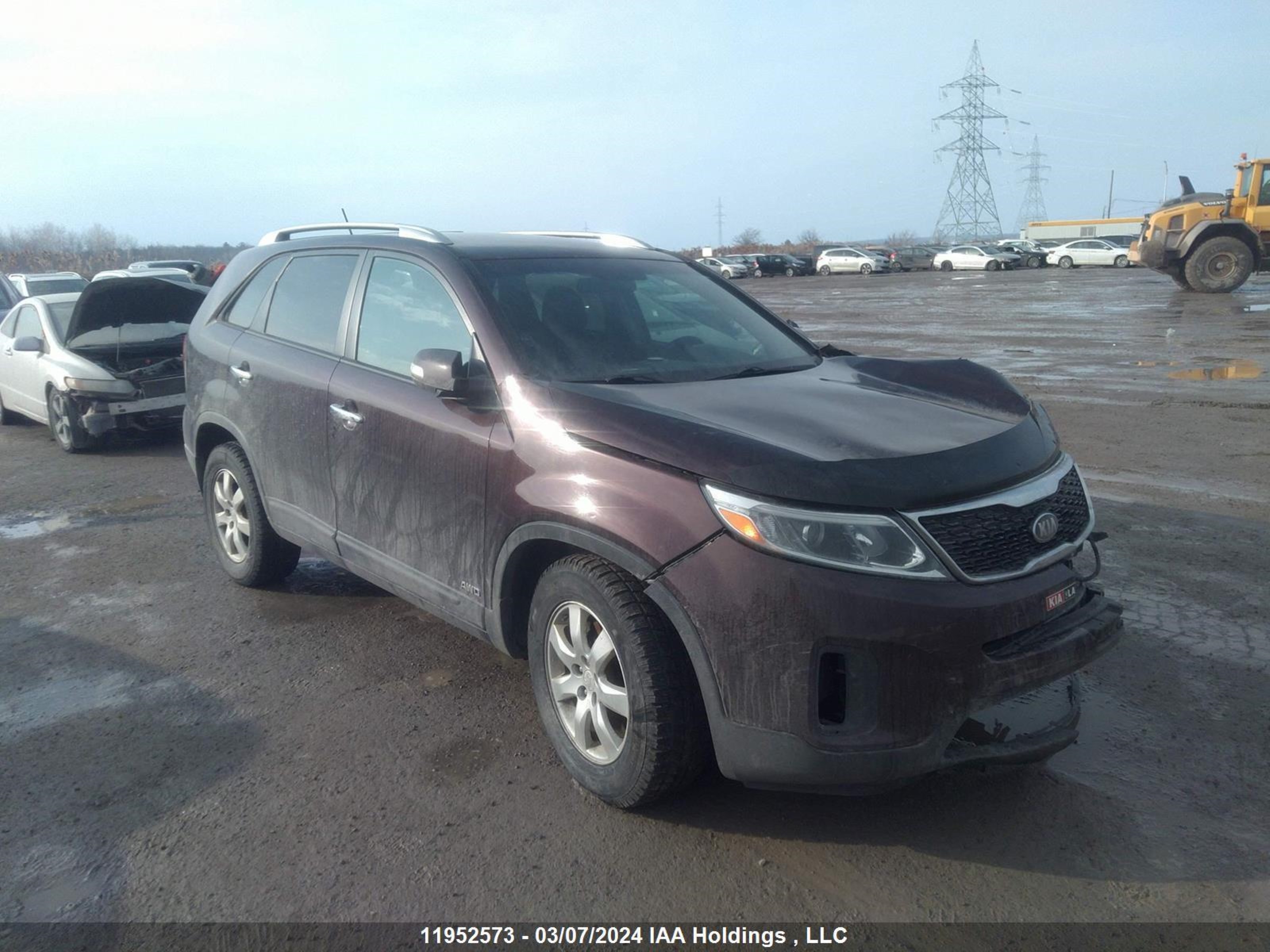 kia sorento 2015 5xyktca65fg606904