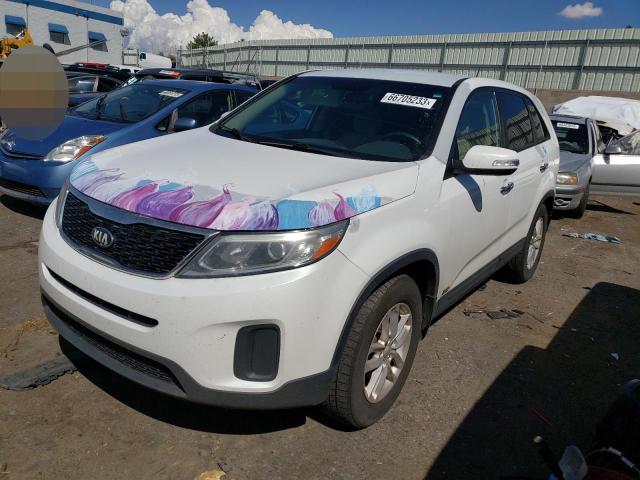 kia sorento lx 2014 5xyktca66eg487078