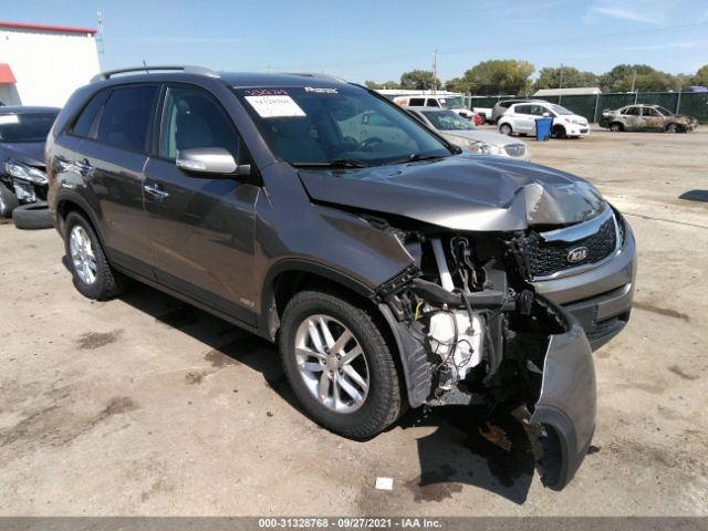 kia sorento 2014 5xyktca66eg496623