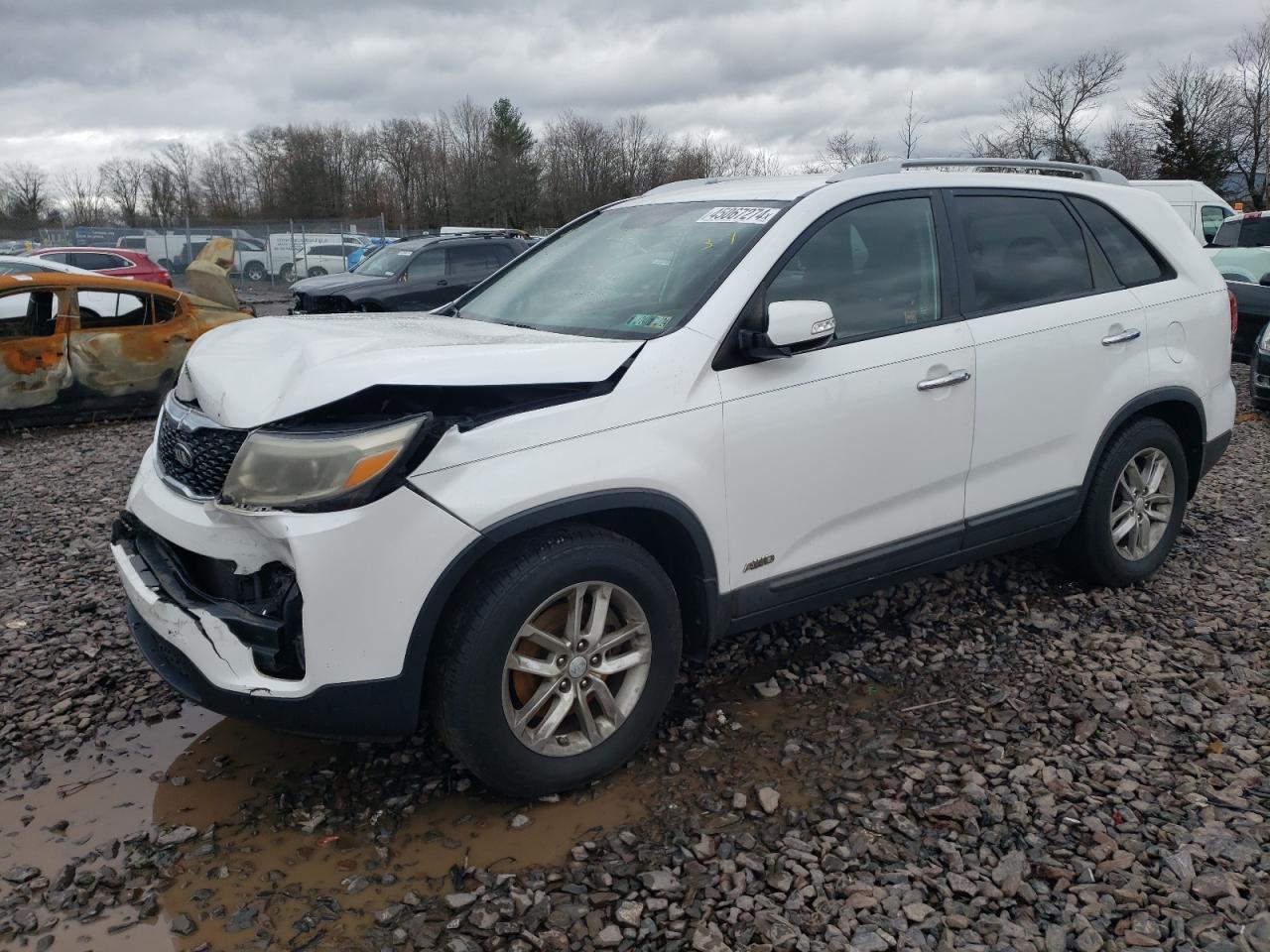 kia sorento 2014 5xyktca69eg545006