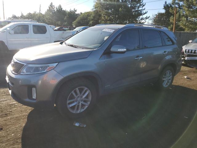 kia sorento lx 2014 5xyktca6xeg483664