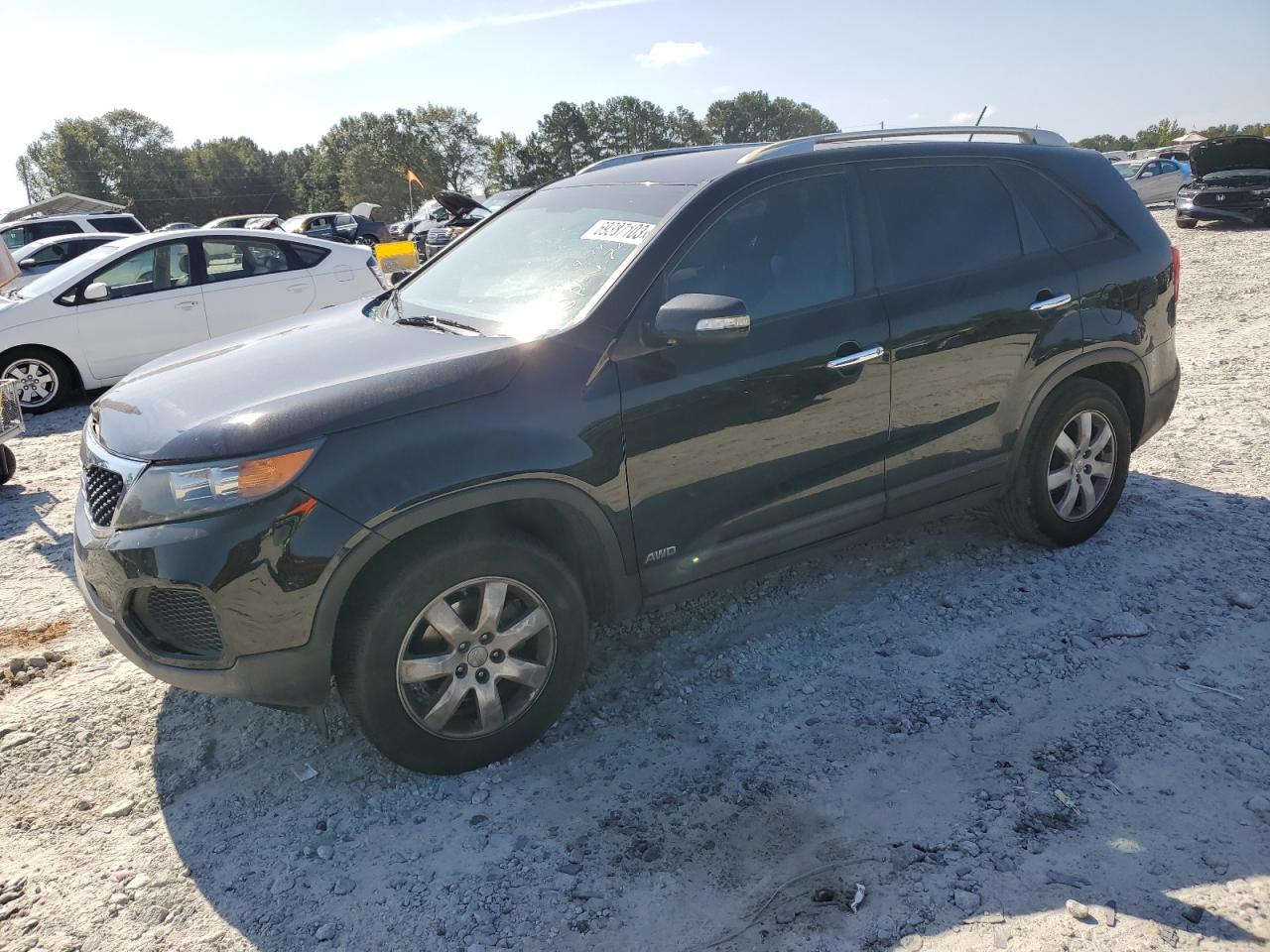 kia sorento 2013 5xyktda21dg327546