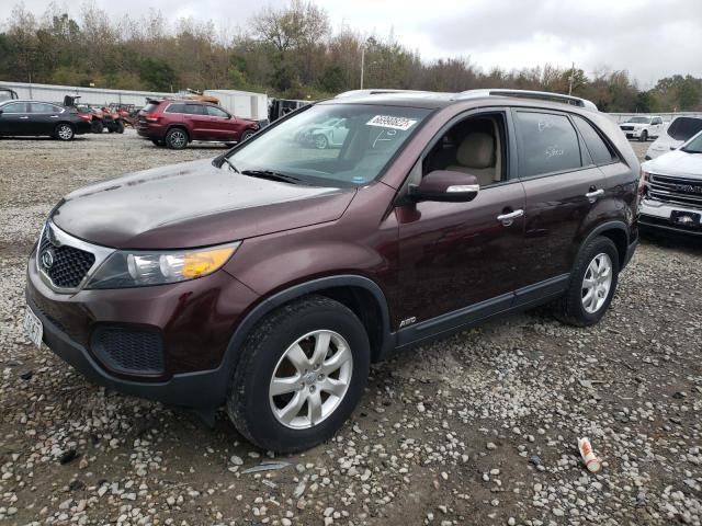 kia sorento lx 2013 5xyktda21dg368565